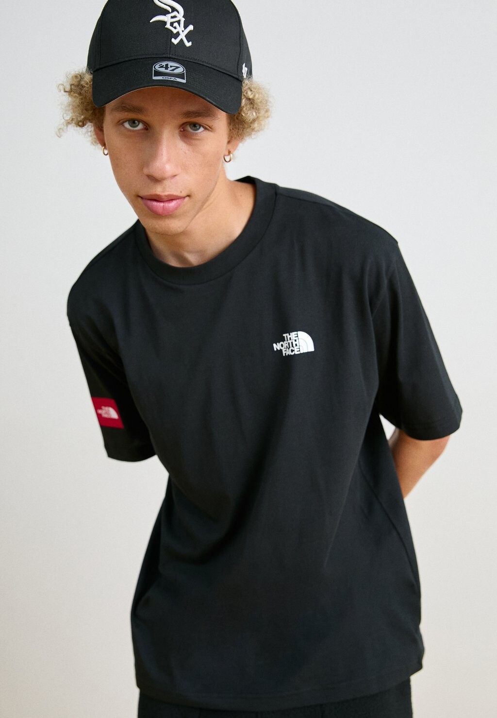 

Футболка с принтом AXYS TEE The North Face, черный
