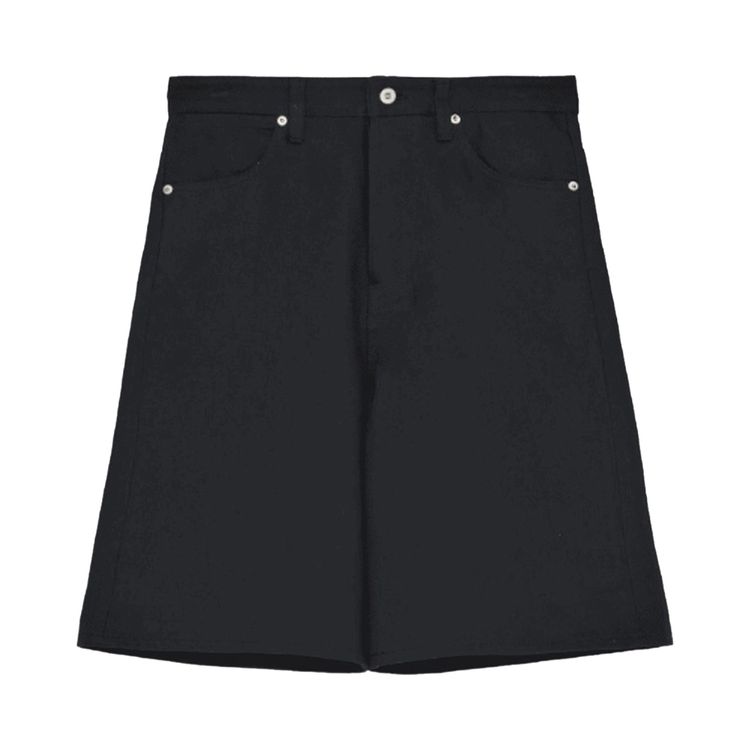 

Шорты Jil Sander Denim Shorts 'Black', черный