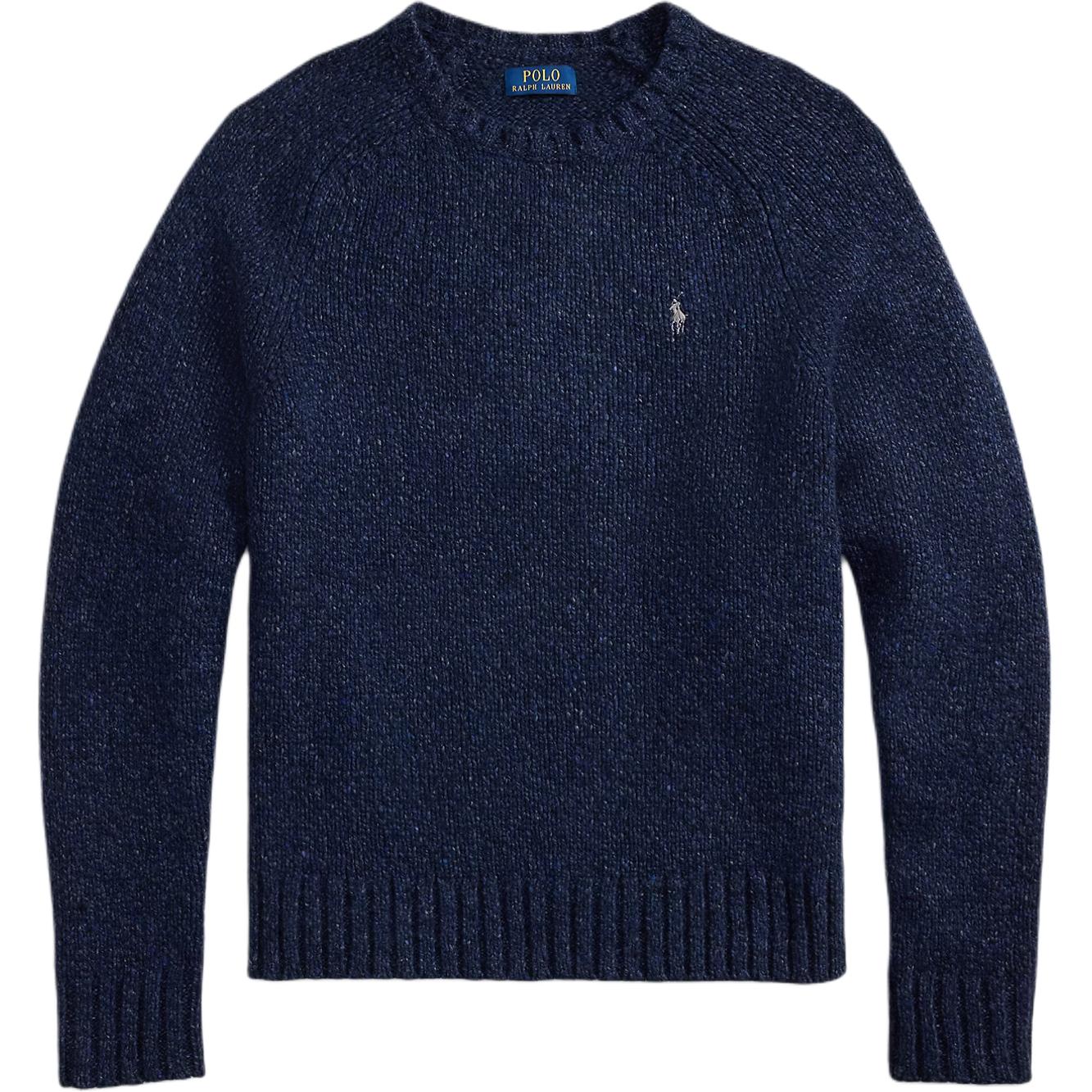 

Свитер с вышитым логотипом Polo Ralph Lauren, marine синий