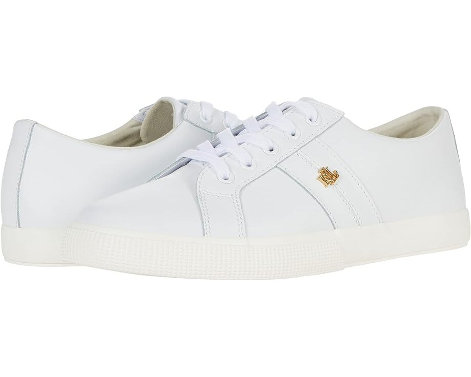 

Кроссовки LAUREN Ralph Lauren Janson II Action Leather Sneaker, цвет RL White