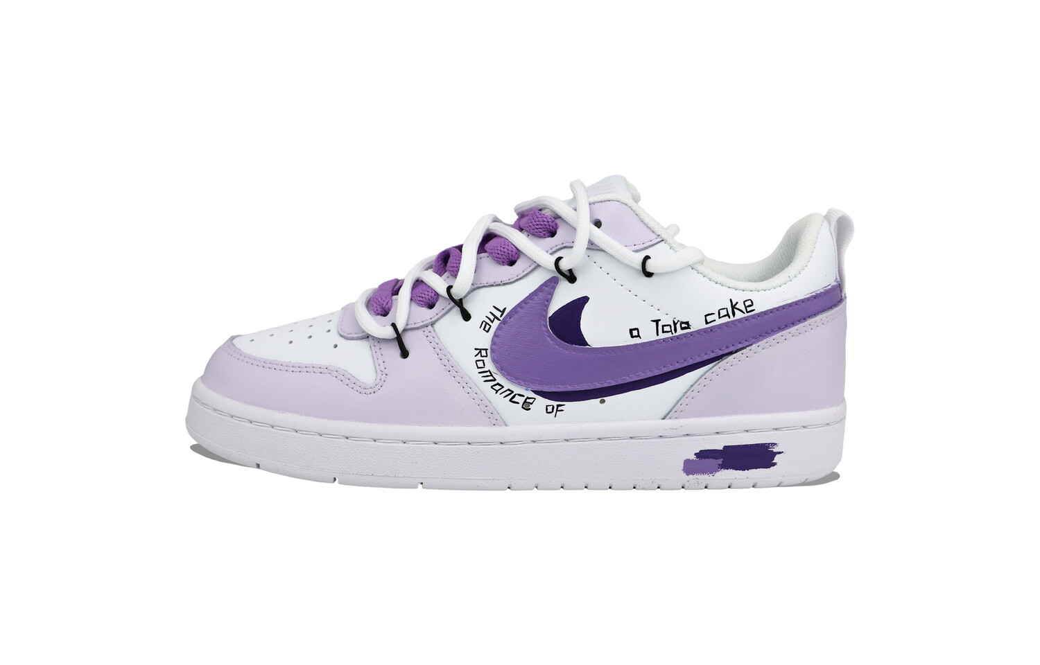 

Кроссовки Nike Court Borough Skateboarding Shoes Women's Low-top Purple, цвет Taro Purple