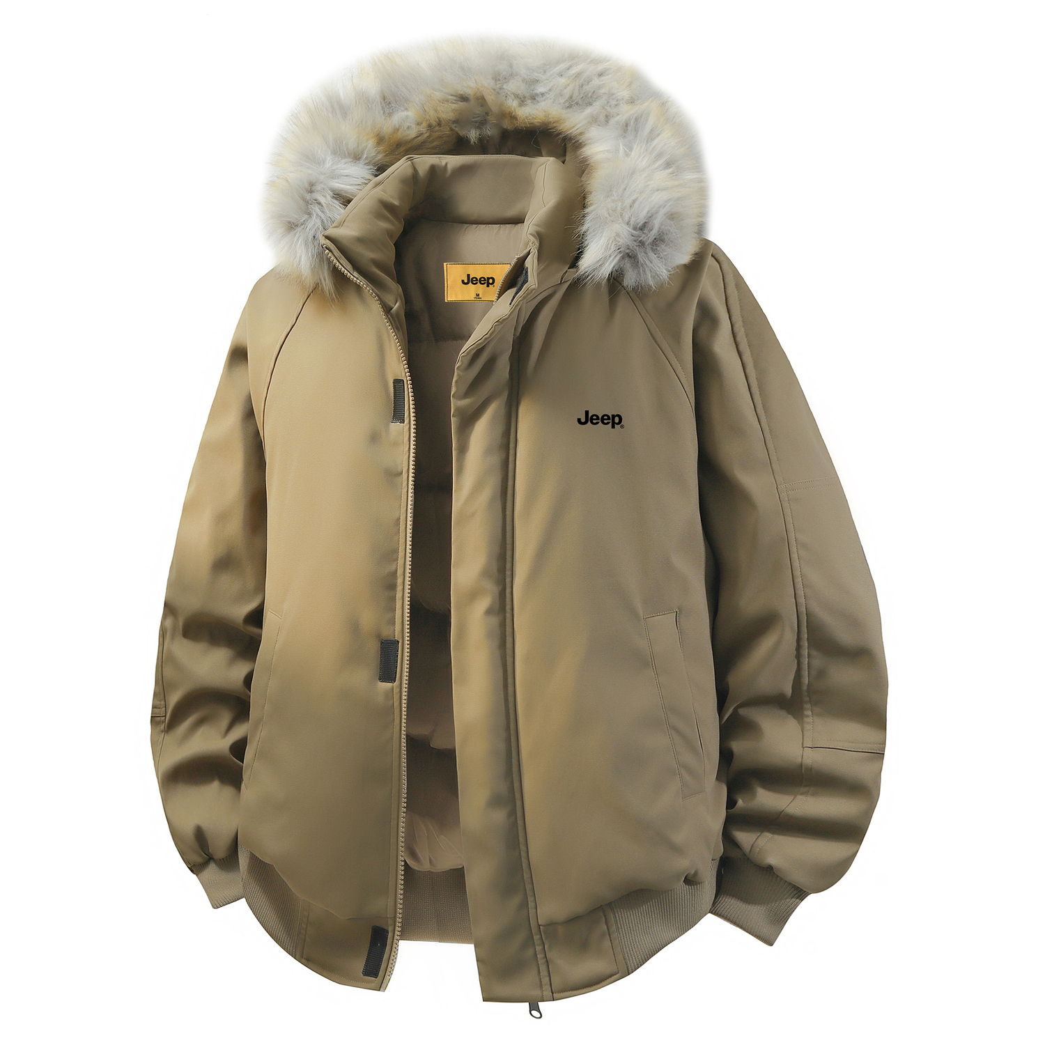 

Пуховик Unisex Thickened Jeep, хаки