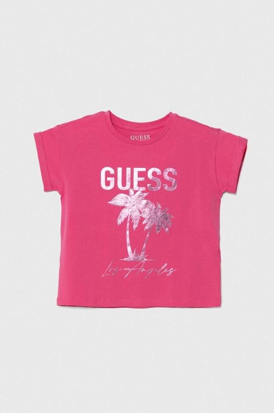 

Детская футболка Guess, розовый