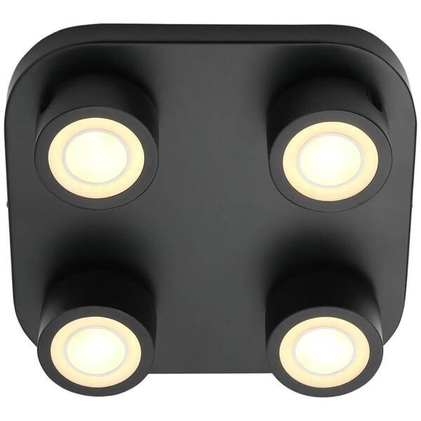 

Потолочный светильник Nordlux Clyde 4-Spot, черный