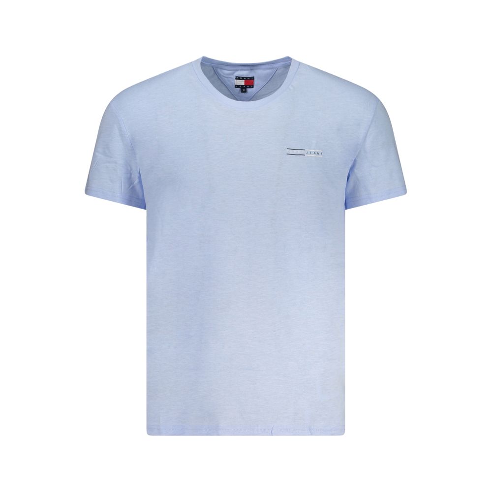 

Синяя хлопковая мужская футболка Tommy Hilfiger, Blue