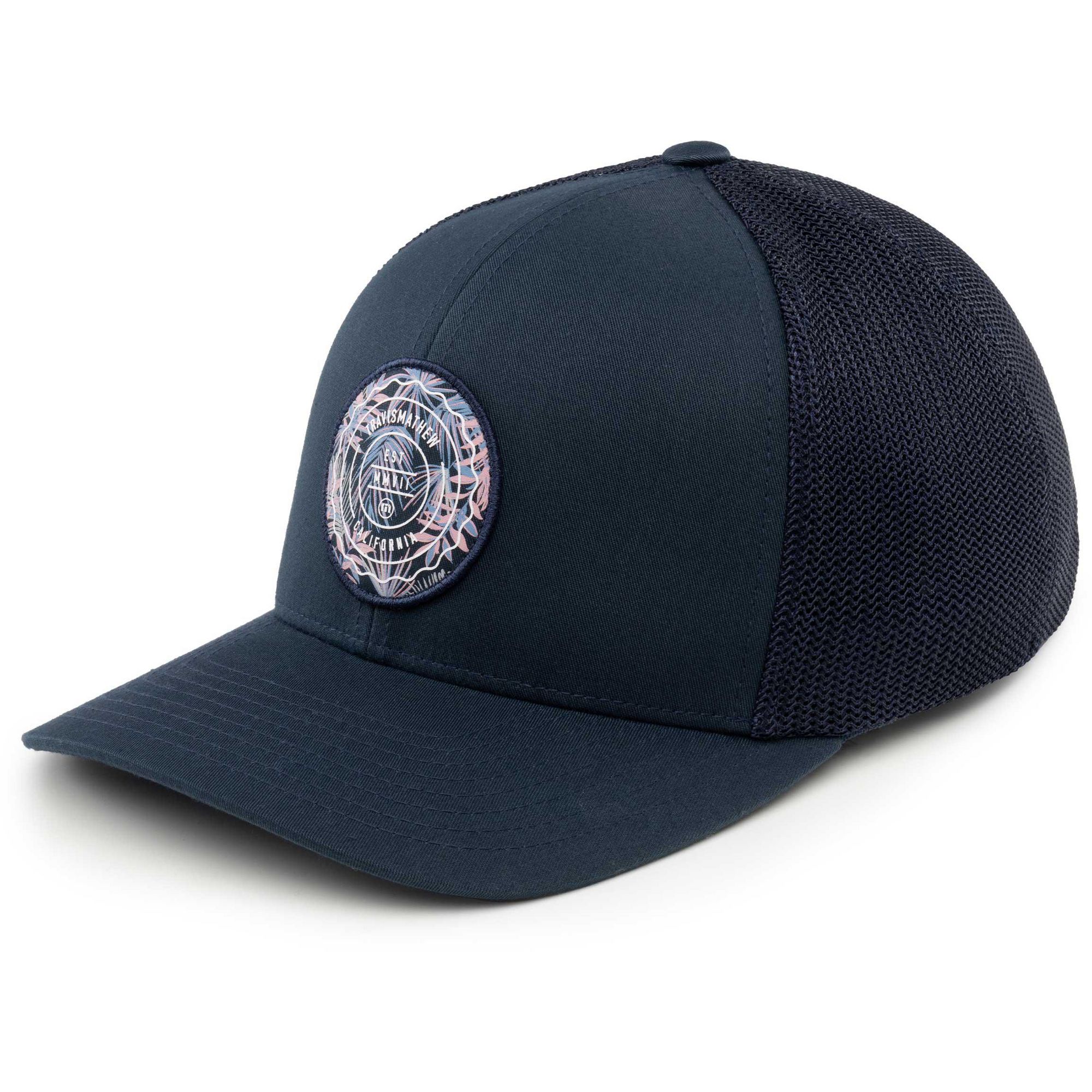 

Мужская кепка с цветочным принтом и нашивками TravisMathew, Blue Nights
