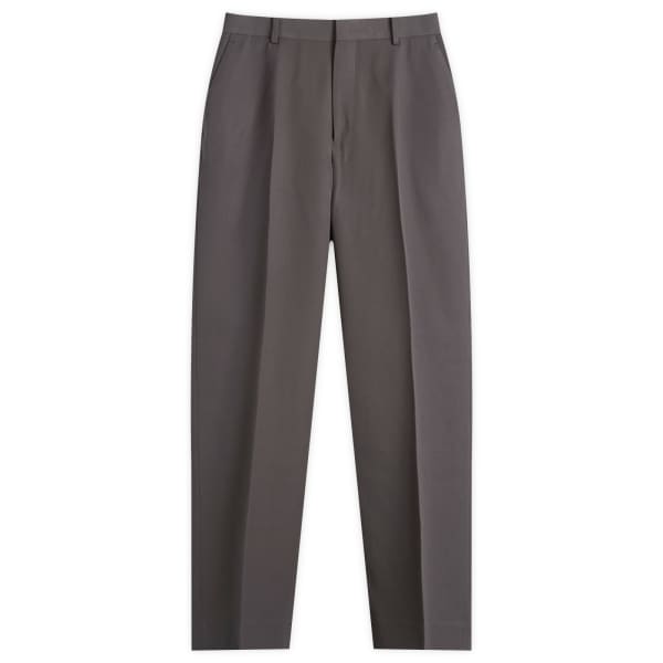 

Легкие шерстяные брюки из габардина Maxi Auralee, темно-серый