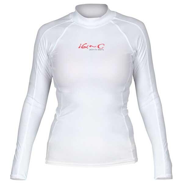 

Футболка с длинным рукавом Iq-uv UV 300 Watersport Woman, белый