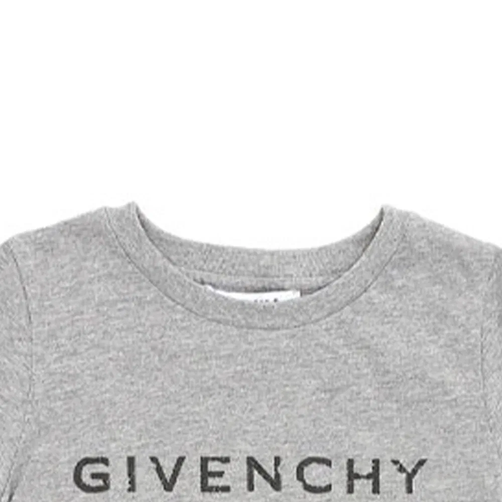 Детская футболка с круглым вырезом Givenchy, Gray — фото 4