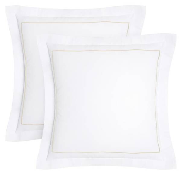 

Наволочка Vente-unique CHARMY 2 шт, 63x1x63 см цвет beige/weiß