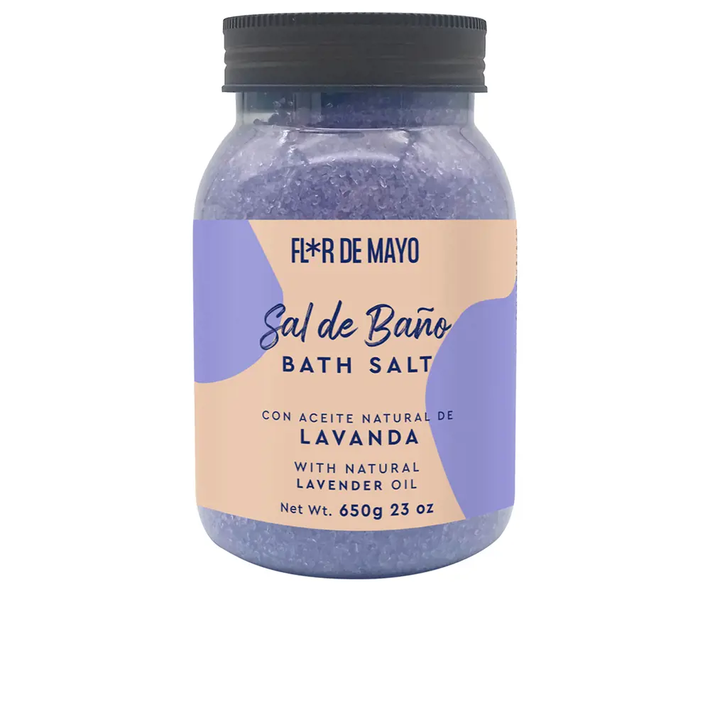 

Соль для ванны Sal de baño lavanda Flor De Mayo, 650 гр.