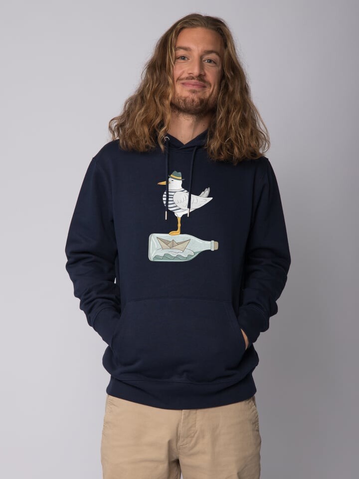 

Толстовка wat Apparel Sweatshirt Möwe mit Hut, темно-синий