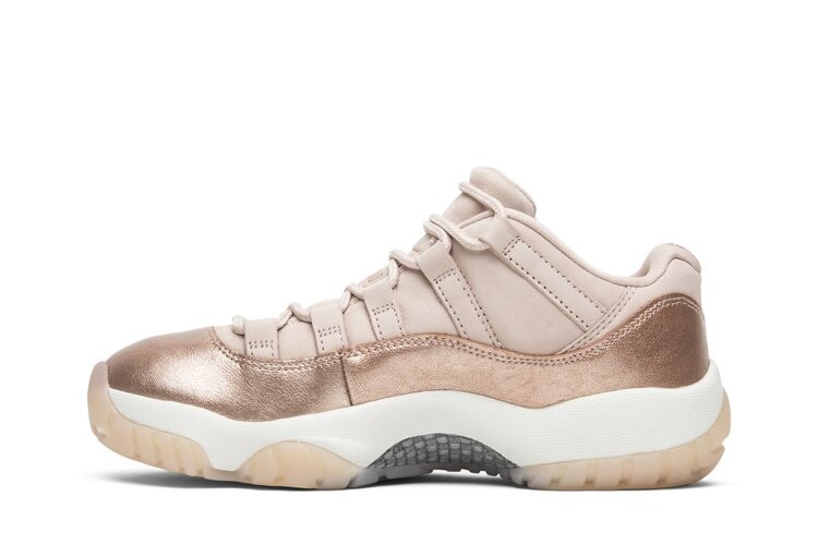 Кроссовки Air Jordan Wmns Air Jordan 11 Retro Low 'Rose Gold', золотой — фото 3