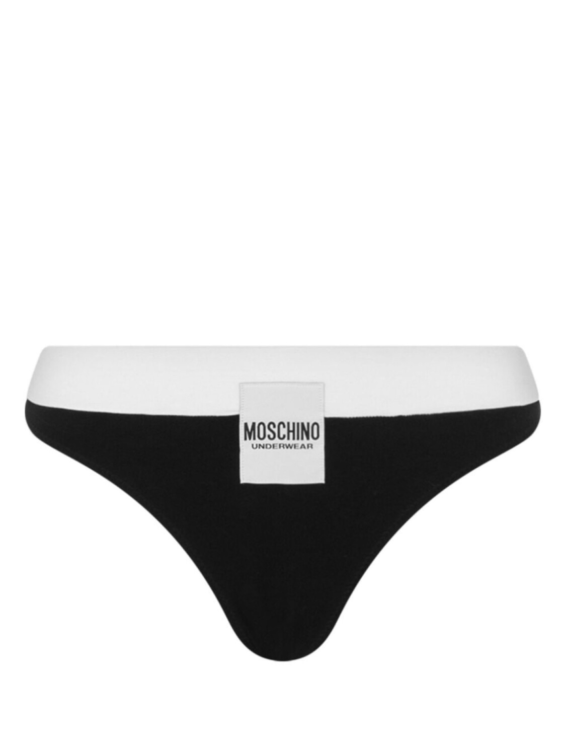 

Moschino трусы-брифы с логотипом, черный