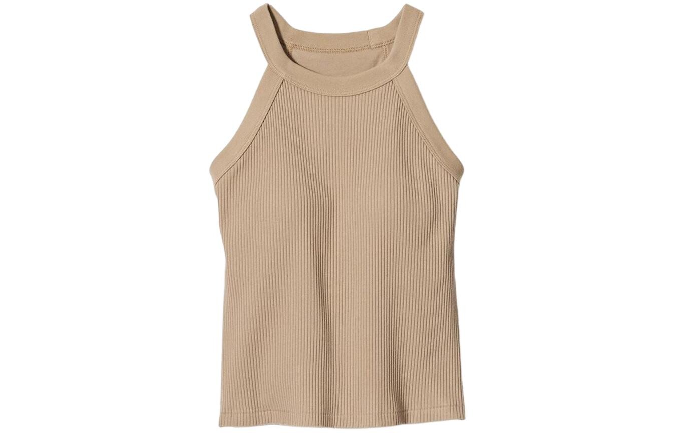 

Женская майка Uniqlo, бежевый