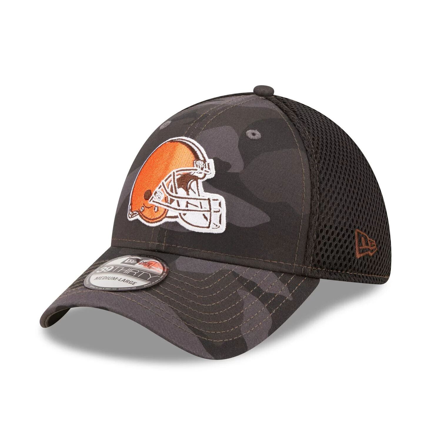 

Мужская кепка New Era камуфляж/черный Cleveland Browns Logo Neo 39THIRTY Flex Hat