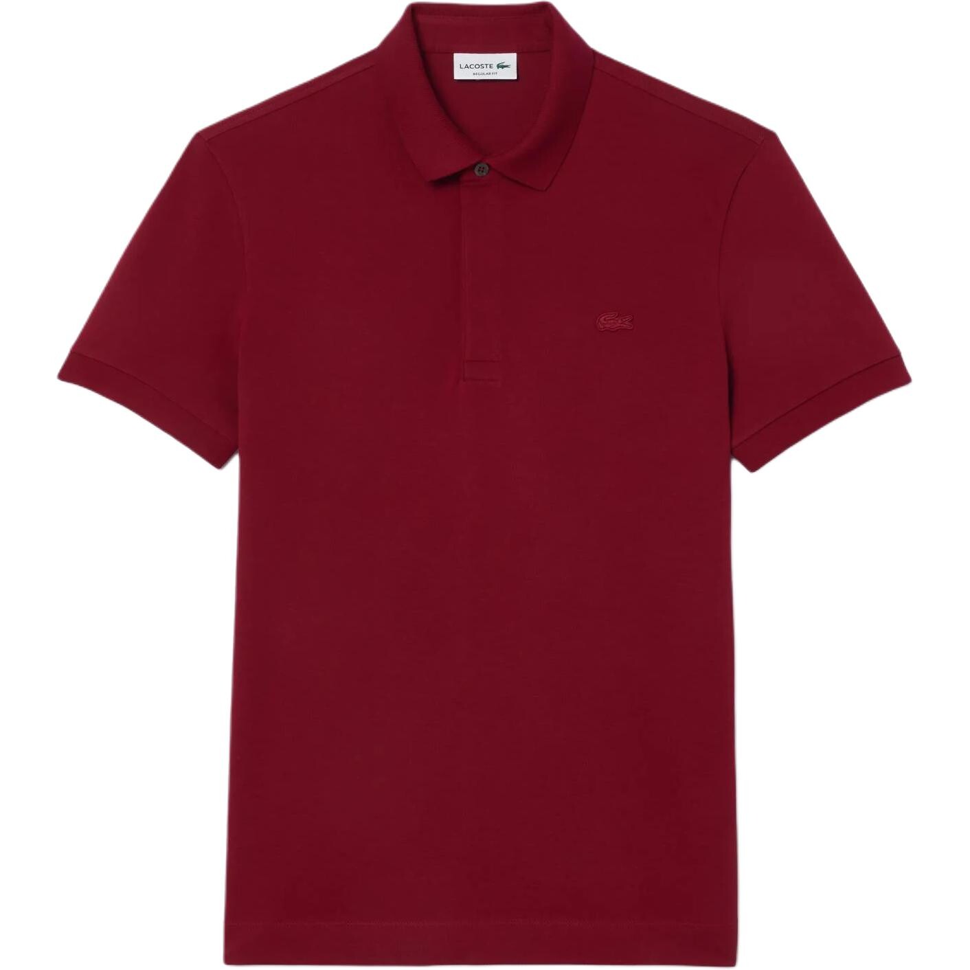 

Рубашка поло мужская красная Lacoste, красный