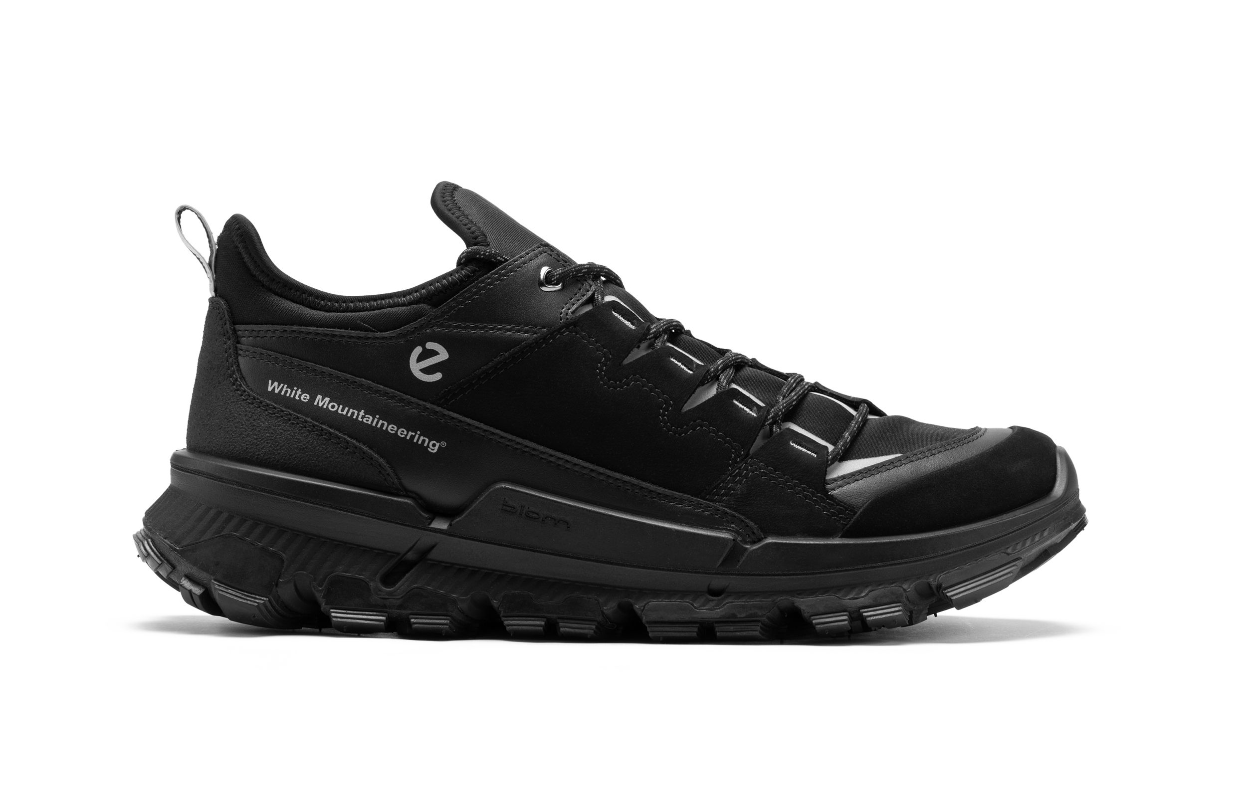 Ecco White Mountaineering x Walking 22 TRL мужские кроссовки коллекция кожа коровы лоу-топ Casual мужские black — фото 3