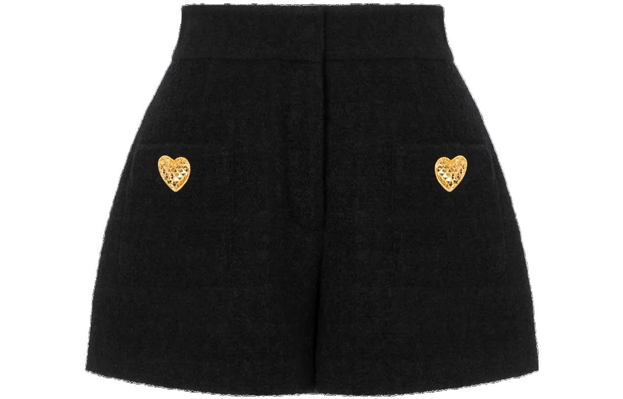 

Повседневные шорты женские черные MOSCHINO