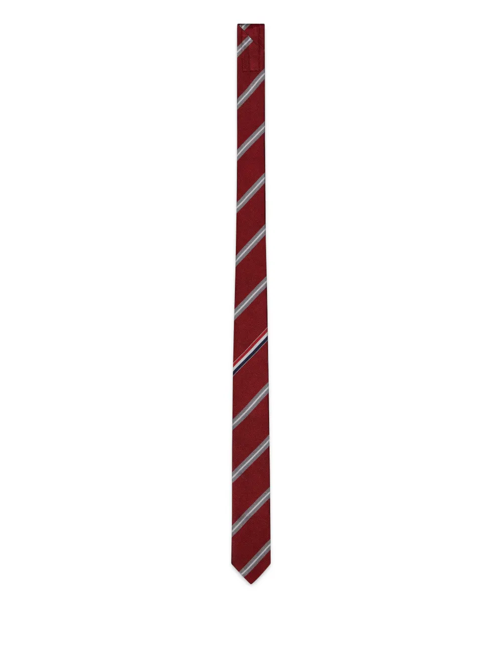 

Галстук Stripe Mogador THOM BROWNE, красный