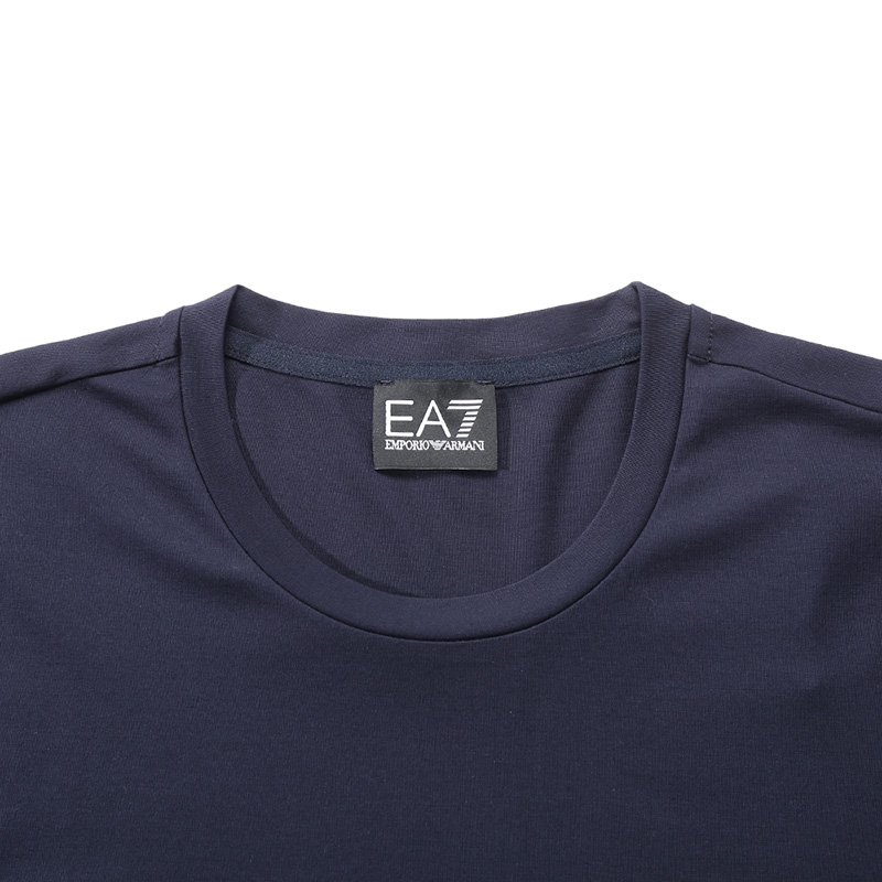 Футболка с длинными рукавами Ea7 EMPORIO ARMANI, темно-синий — фото 4