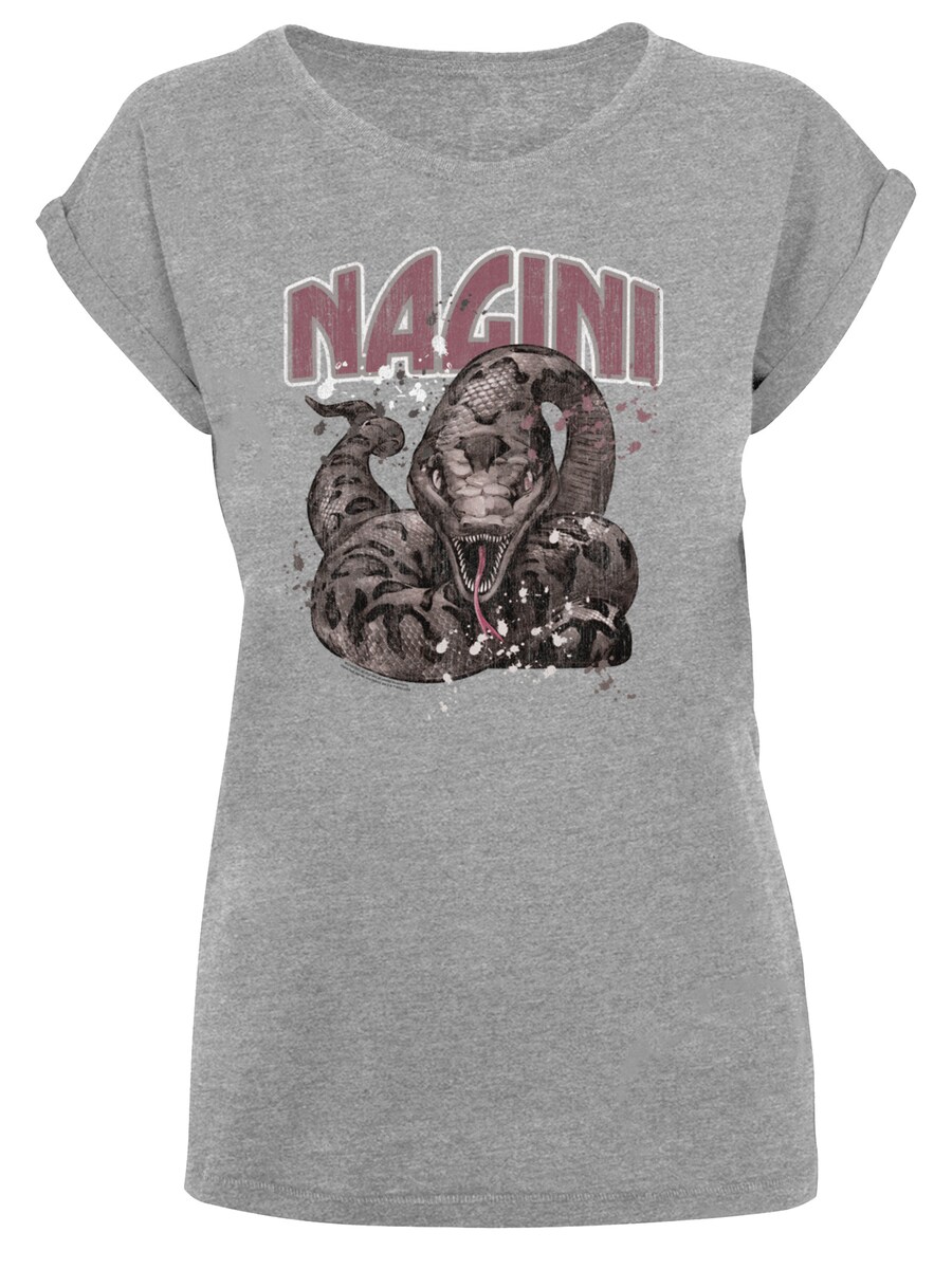

Рубашка F4NT4STIC Harry Potter Nagini Splats, цвет Muddy colored/mottled grey
