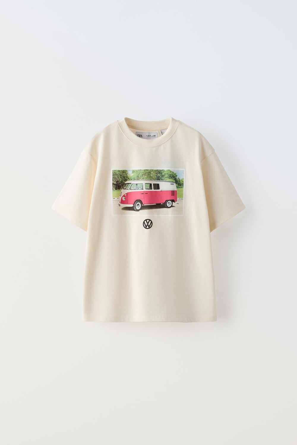 

Футболка volkswagen ZARA, экрю