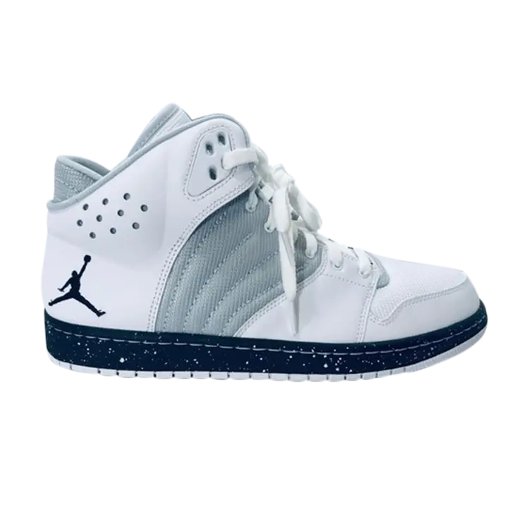 

Кроссовки Air Jordan Jordan 1 Flight 4 Premium 'White Silver', белый, Белый;серый, Кроссовки Air Jordan Jordan 1 Flight 4 Premium 'White Silver', белый