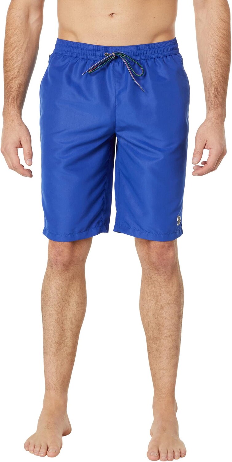 

Пляжные шорты Paul Smith Shorts Long Zebra, цвет Cobalt Blue