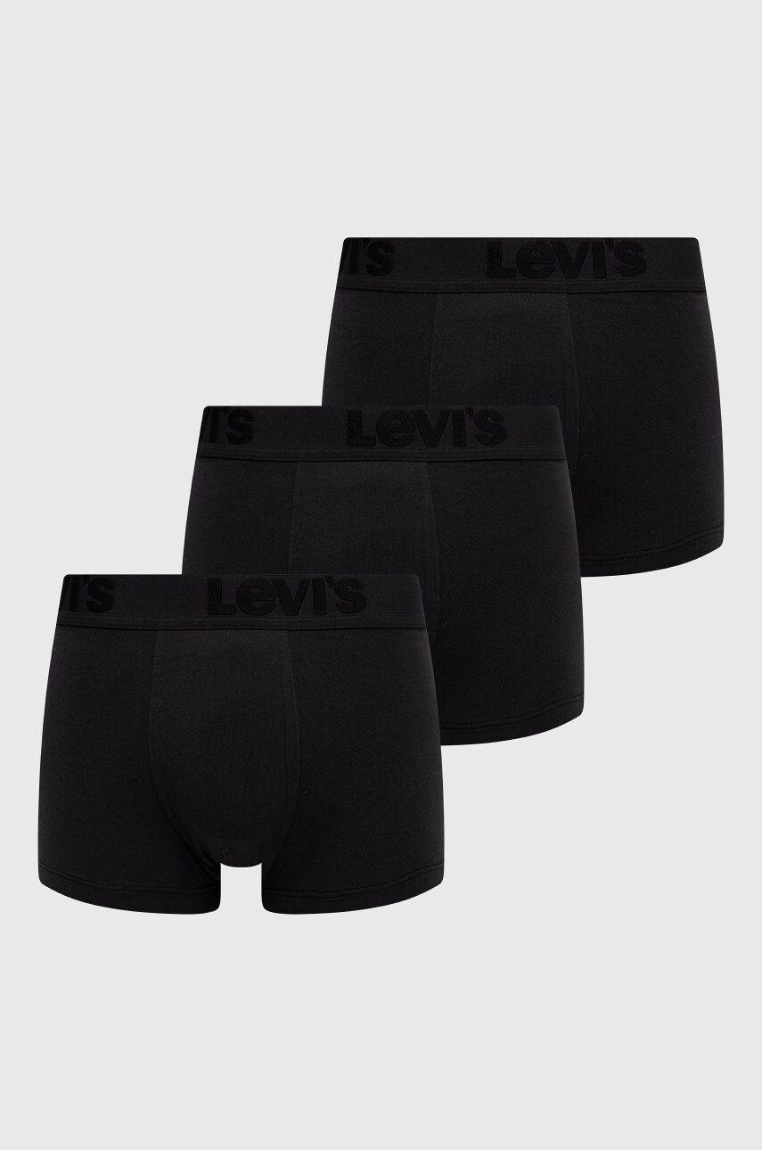 

Боксеры (3 шт.) Levi's, черный