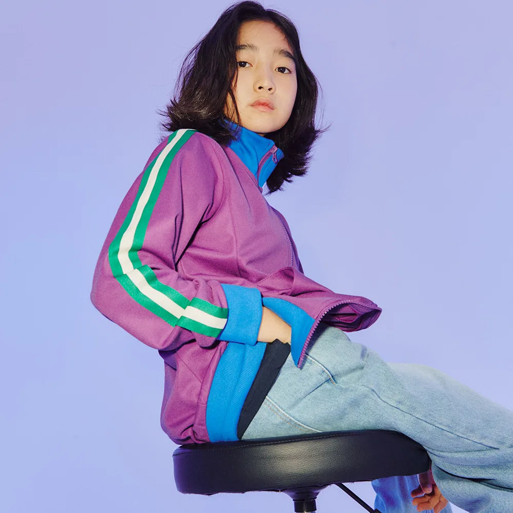 Детская куртка Light Jersey фиолетовая от Frise — фото 3