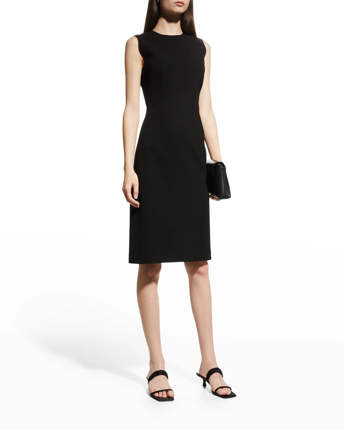 

Черное платье Harpson Lafayette 148, черный