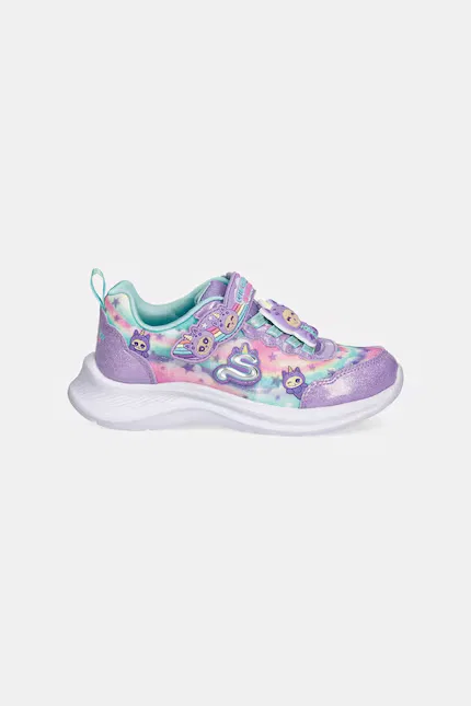 Кроссовки детские CUTIE CRITTERS Skechers, фиолетовый — фото 2