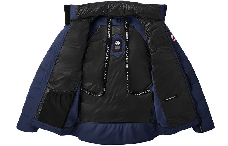 Куртка пуховая FW21 Зимняя Мужская Тёмно-синяя Canada Goose — фото 3