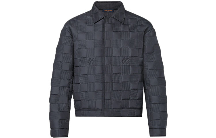 

Новые квартальные продукты LV Jacket Men Black Louis Vuitton, черный