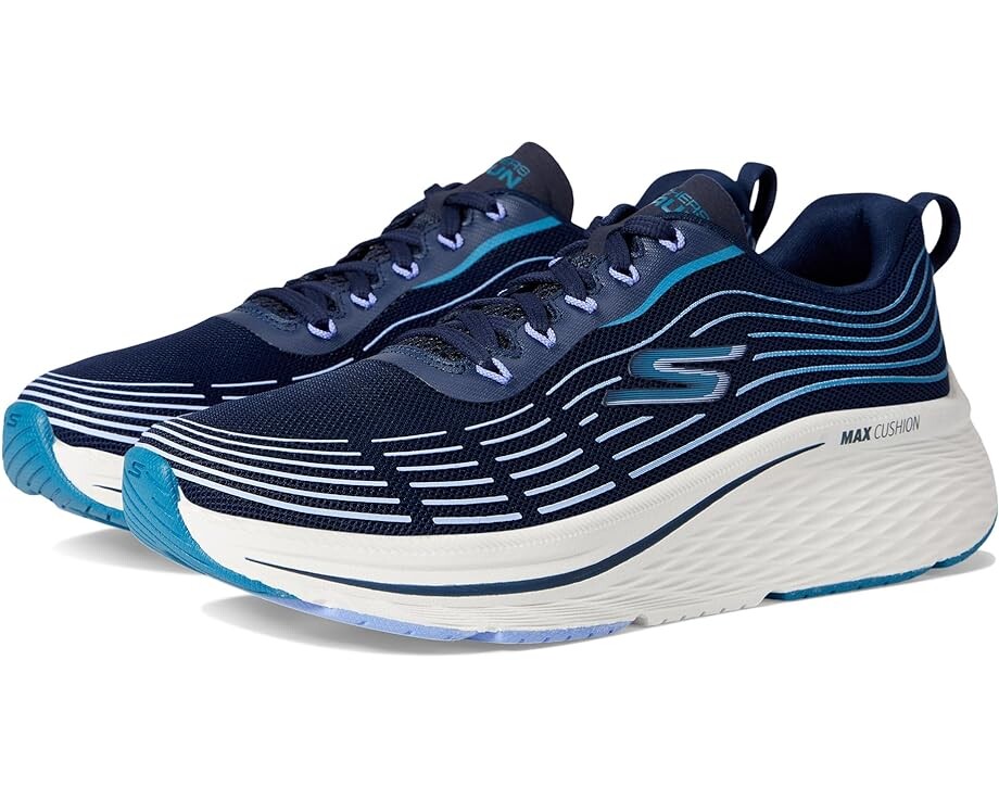 

Кроссовки SKECHERS Max Cushioning Elite 2.0, цвет Navy/Teal