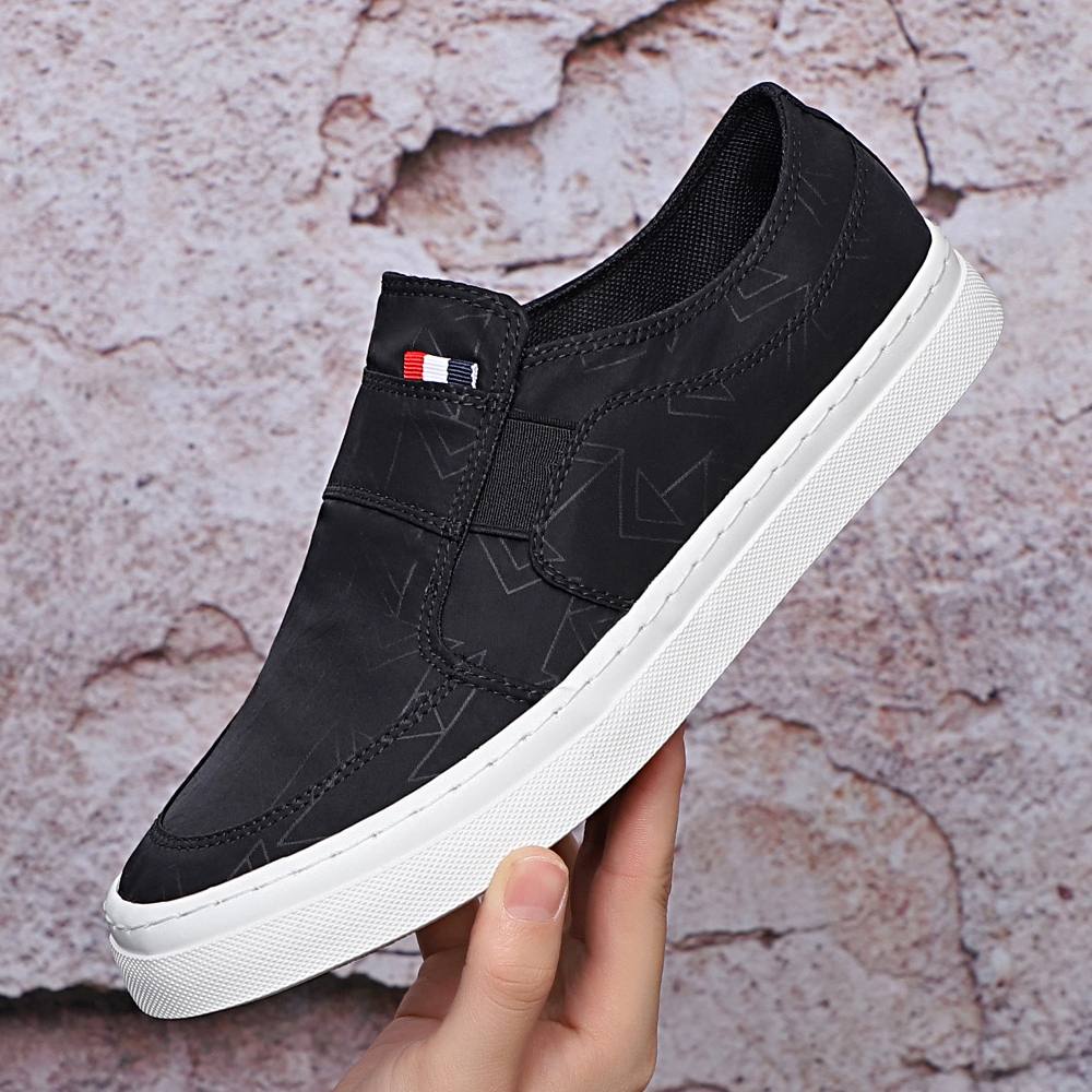 Baoda Мужские повседневные кроссовки Low Top серые, цвет Gray — фото 4
