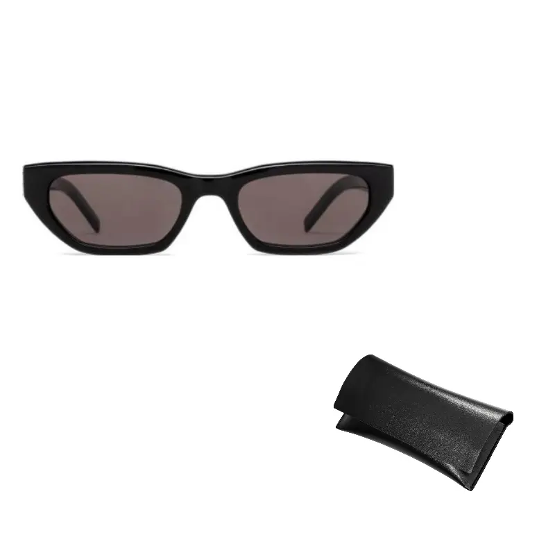 

Солнцезащитные очки Saint Laurent Cat-Eye с футляром, черный