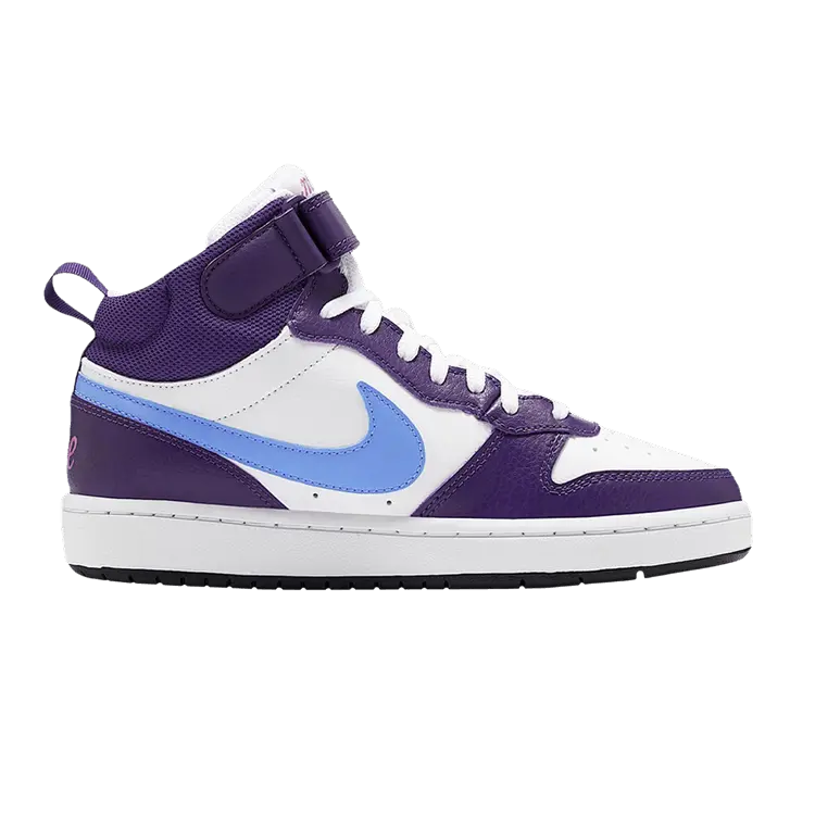 

Кроссовки Nike Court Borough Mid 2 GS 'White Eggplant'