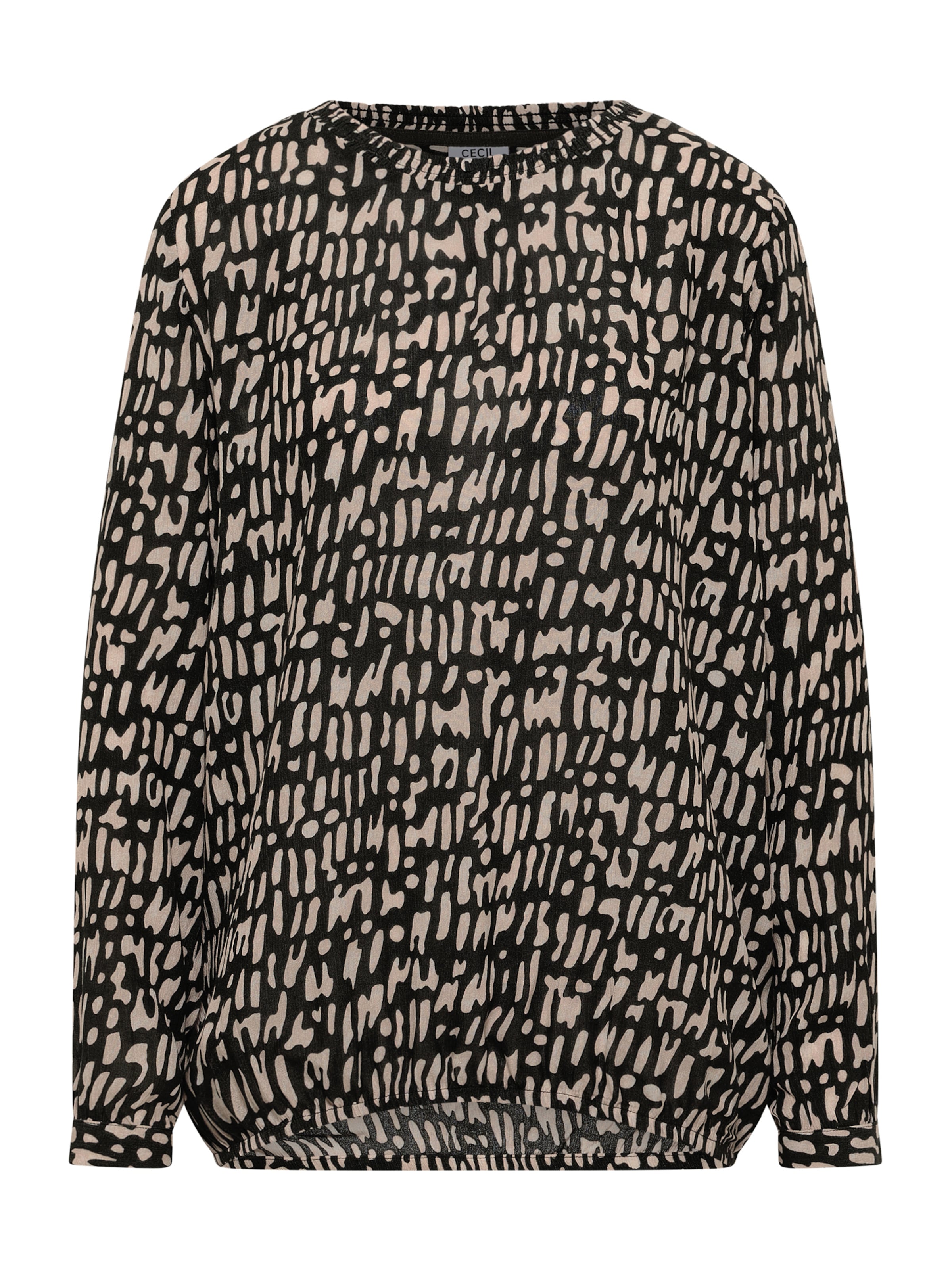 

CECIL Блузка в крапинку черного цвета