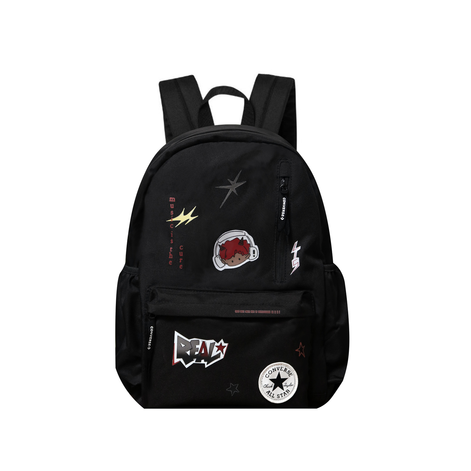 

Converse Полиэстеровый рюкзак средний унисекс черный, Black