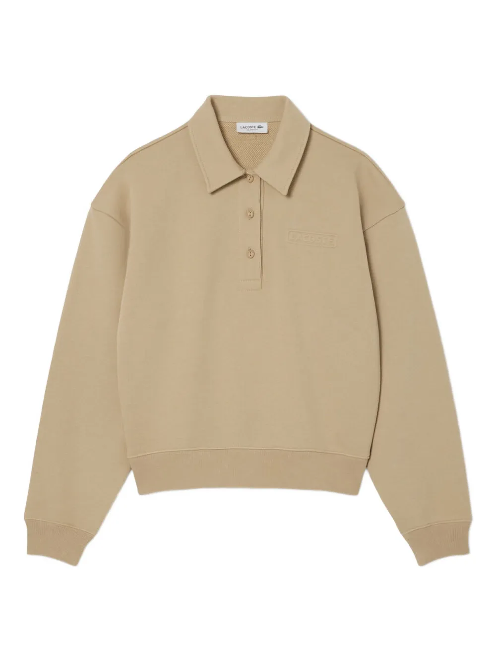 

Поло с нашивкой-логотипом Lacoste, нейтральный