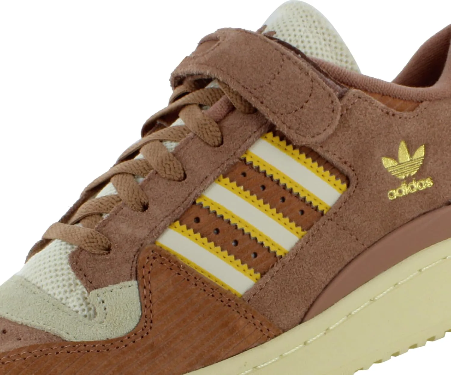 Мужские кроссовки Adidas Forum 84 Low, коричневый — фото 3