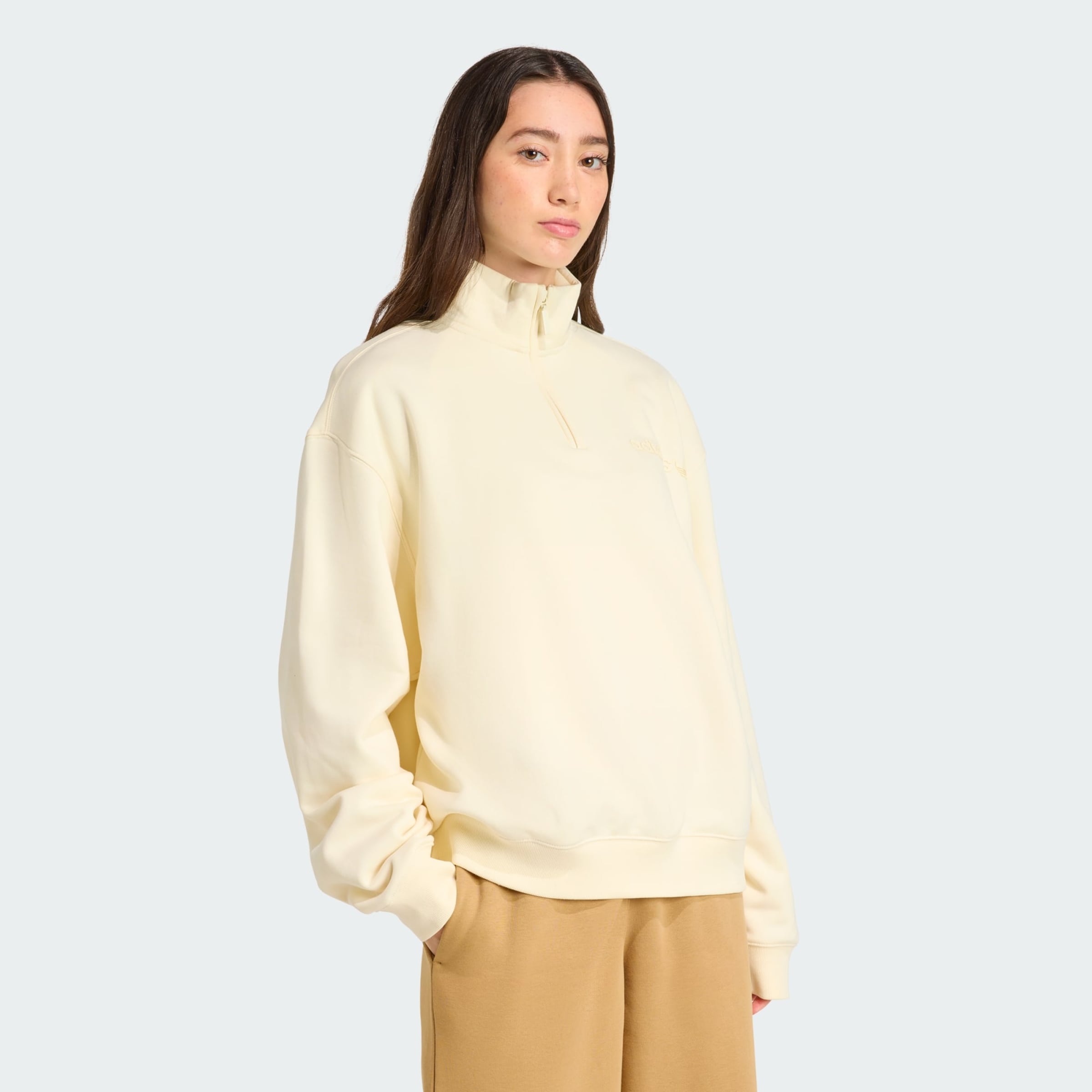 Adidas Originals Свитшот 'Essentials' в шерсти белый — фото 2