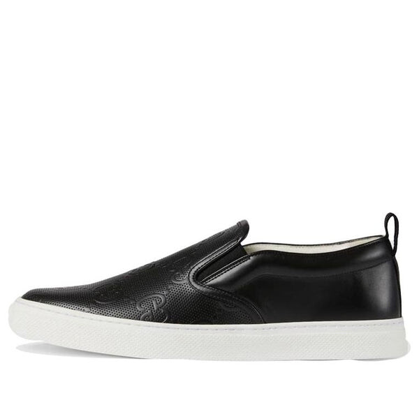 

Кроссовки slip-on 'gg embossed - black' Gucci, черный