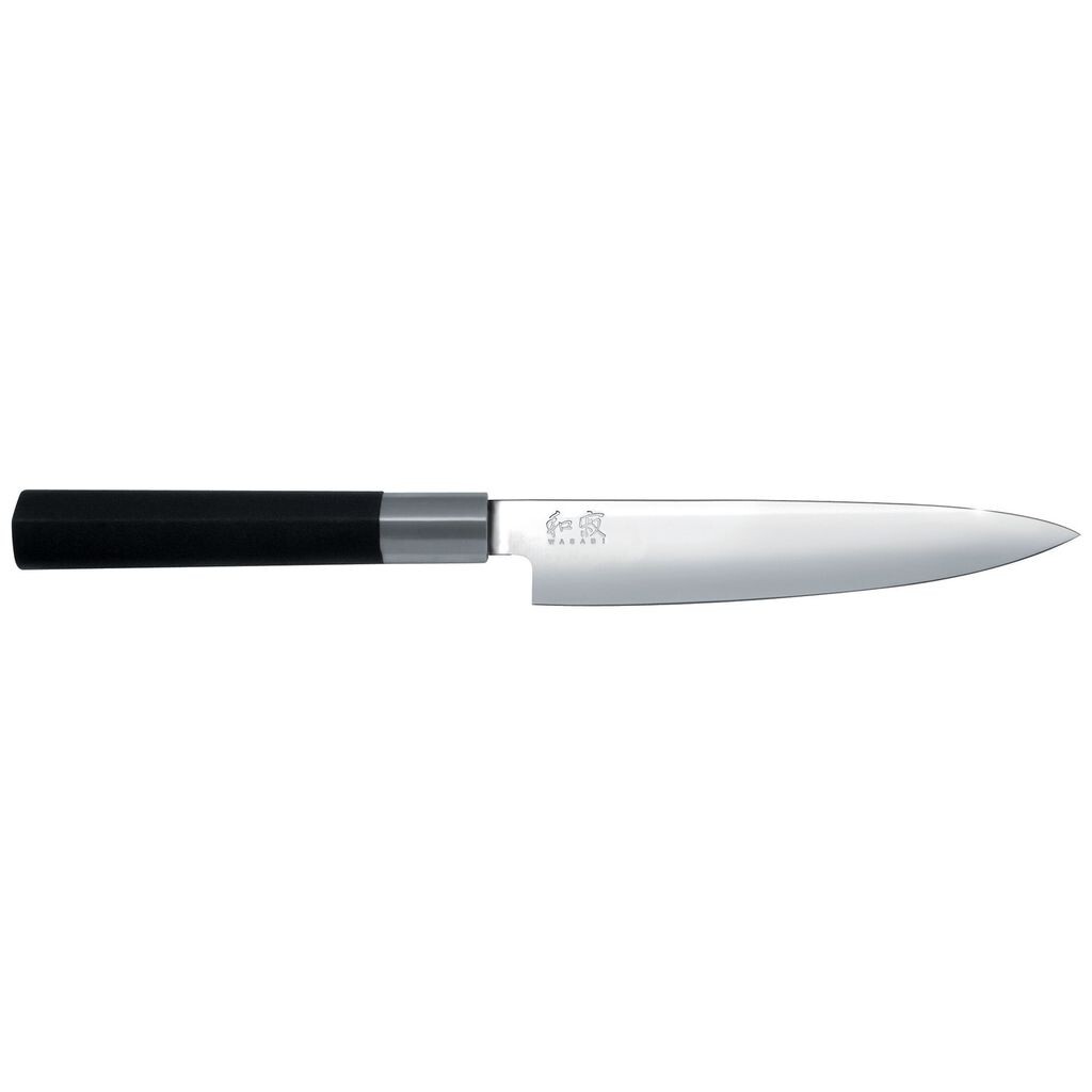 

KAI 6715U 'Wasabi Black' Нож универсальный 15 см, черный/серебристый (1 шт.)
