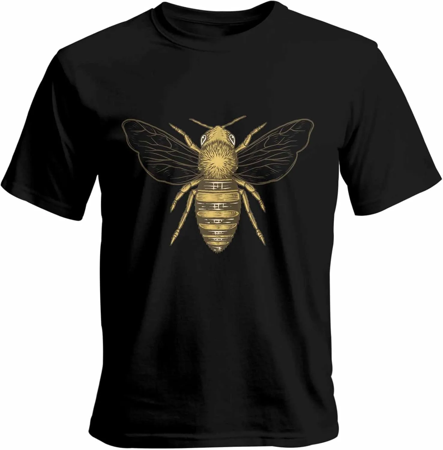 

Футболка мужская Bumble Bee Honey с коротким рукавом FANKIGETEBA