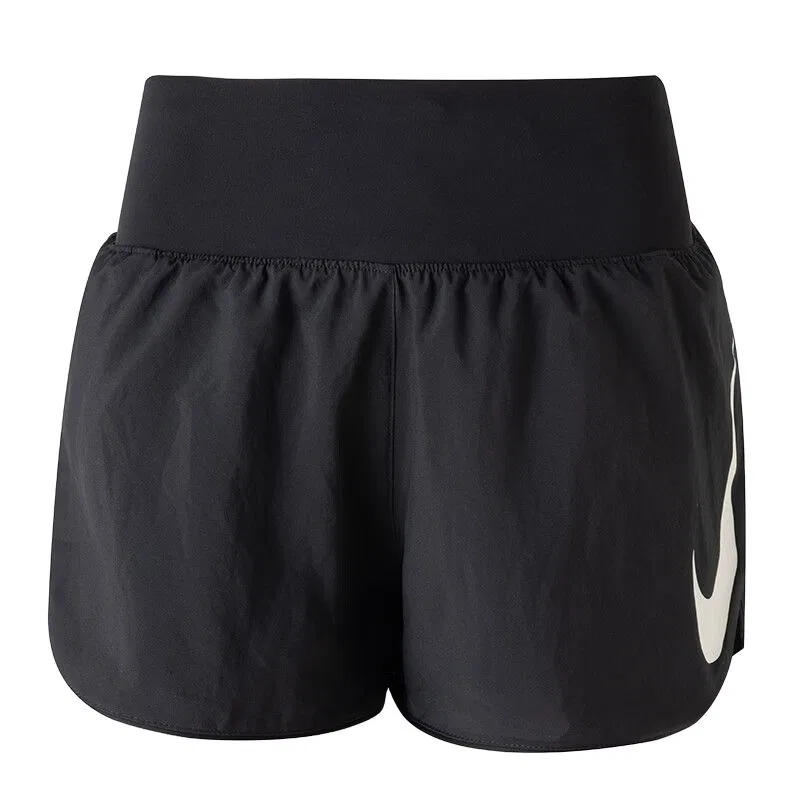 Беговые шорты женские Black Moderate Nike