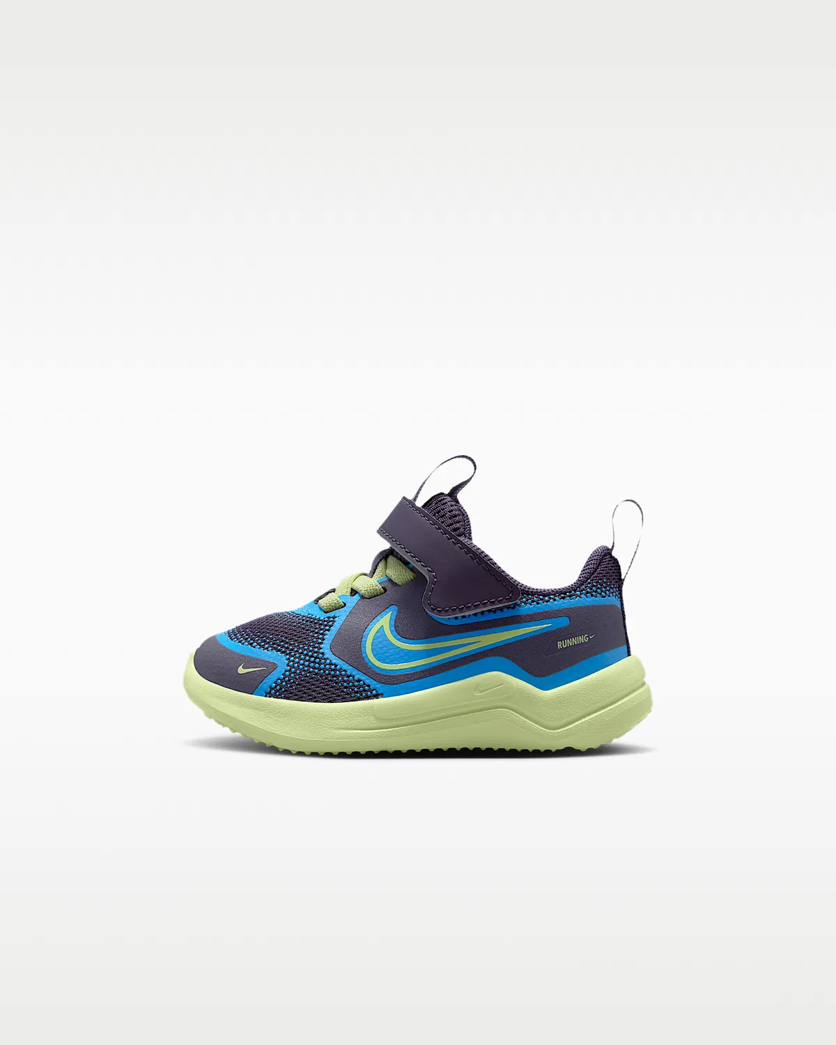 Детские кроссовки Nike Cosmic Runner, Dark Raisin/University Blue/White/Light Liquid Lime
