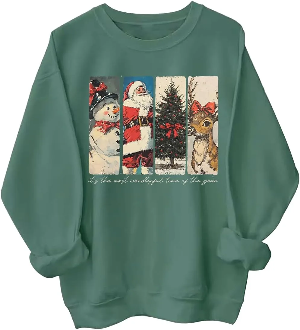 

Свитшут с принтом "It's The Most Wonderful Time Of The Year" Happy Christmas, Unisex BTGRL